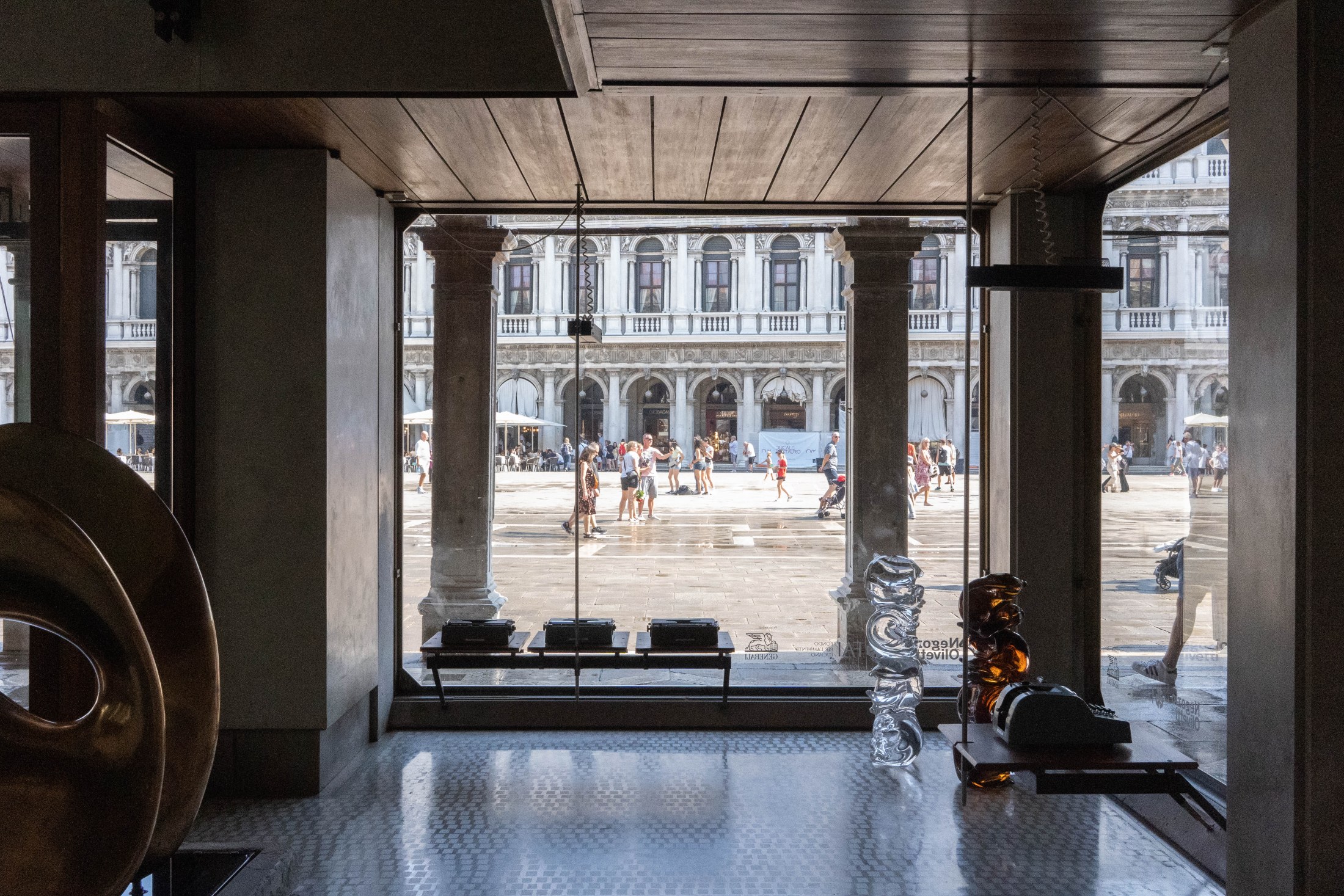 View from the Olivetti Showroom toward Piazza San Marco