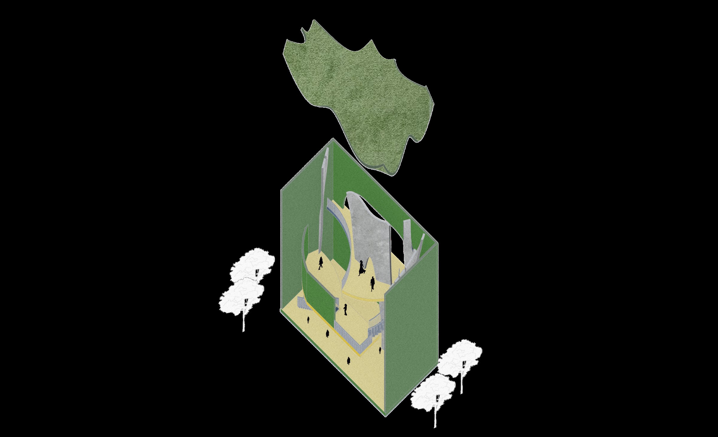 City Oasis oblique drawing for INT-713