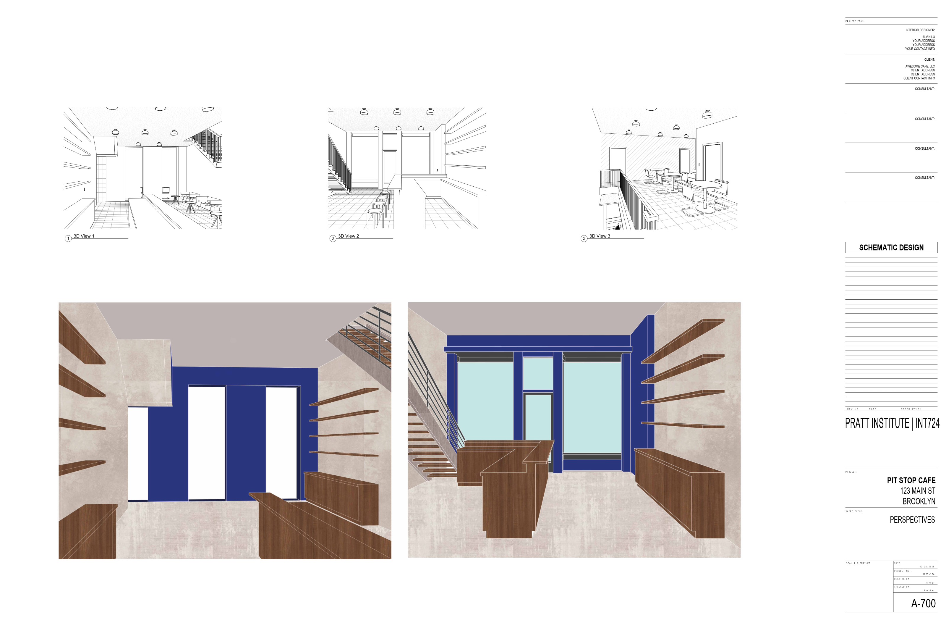 Revit Work Samples drawing set page 17