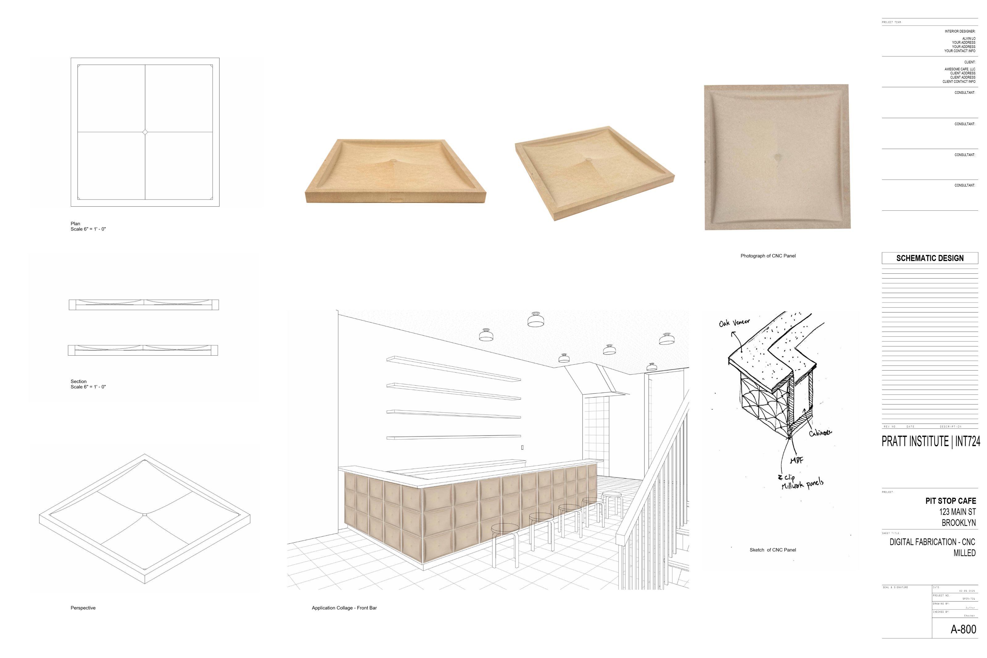 Revit Work Samples drawing set page 18