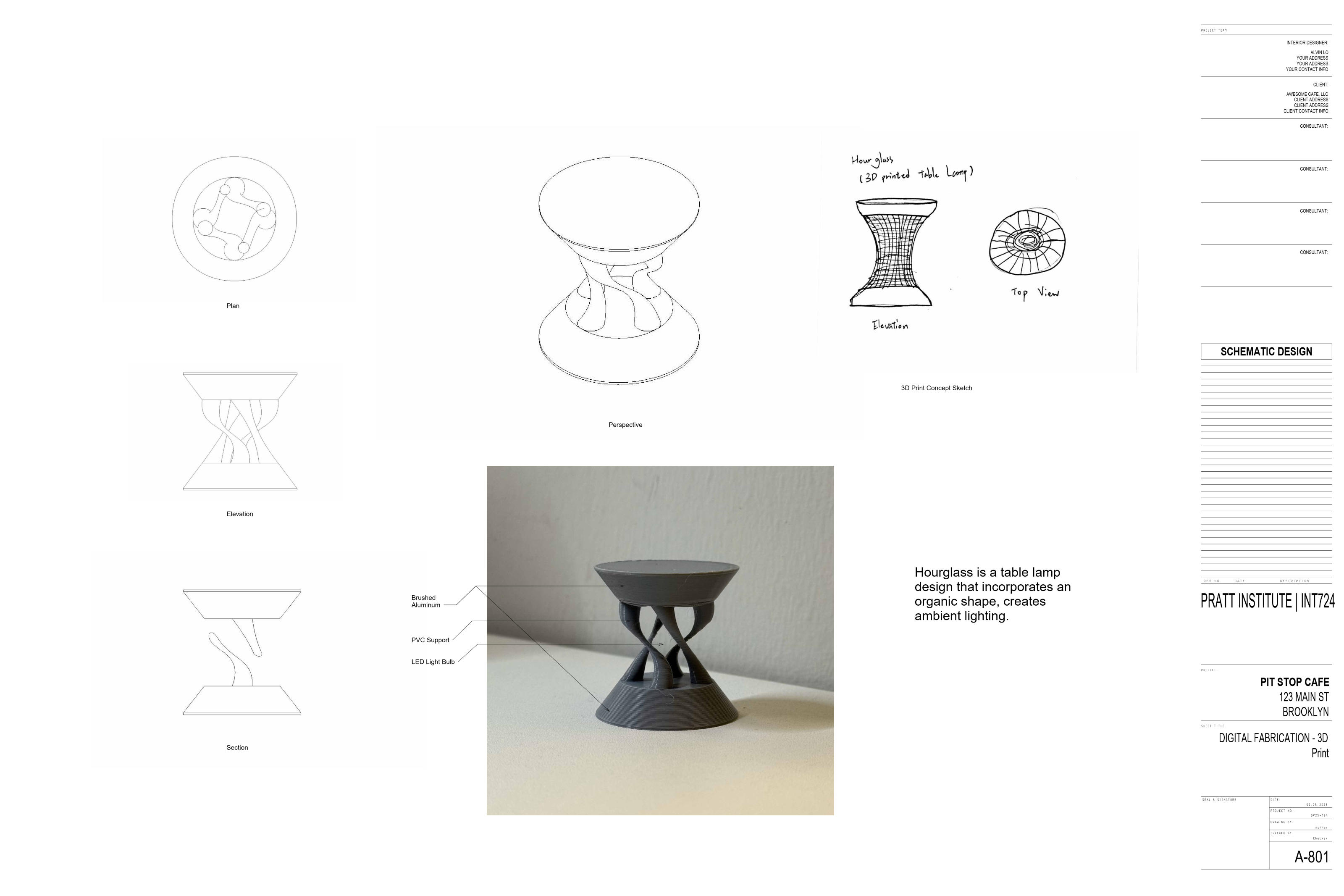 Revit Work Samples drawing set page 19