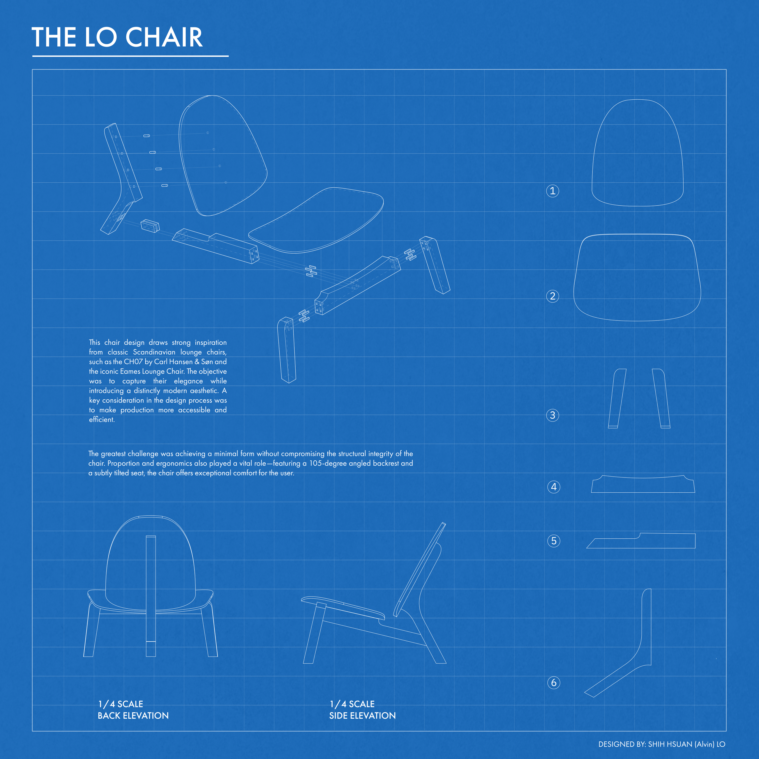 The Lo Chair hero rendering