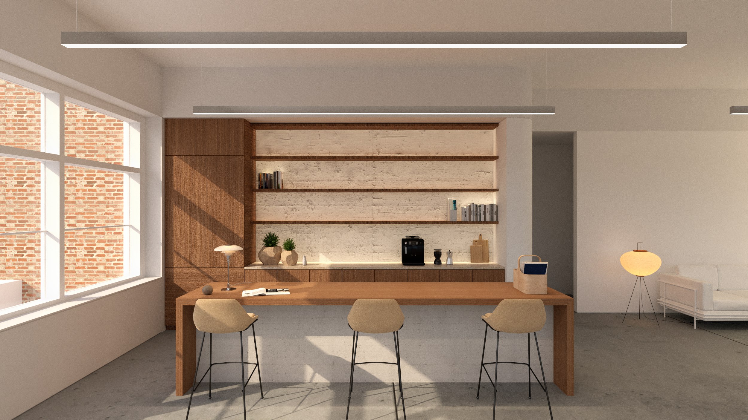 Advanced Rendering interior study