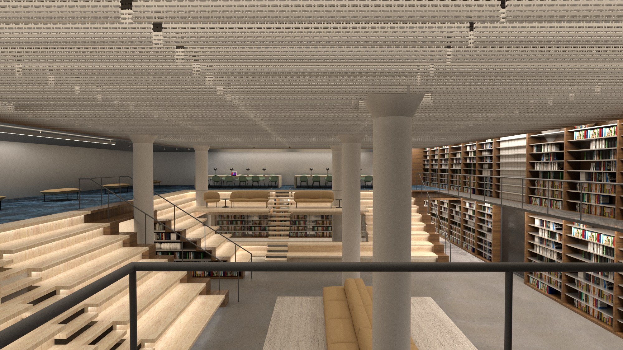 Library L catwalk rendering